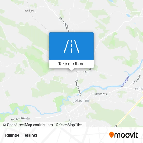 Rillintie map
