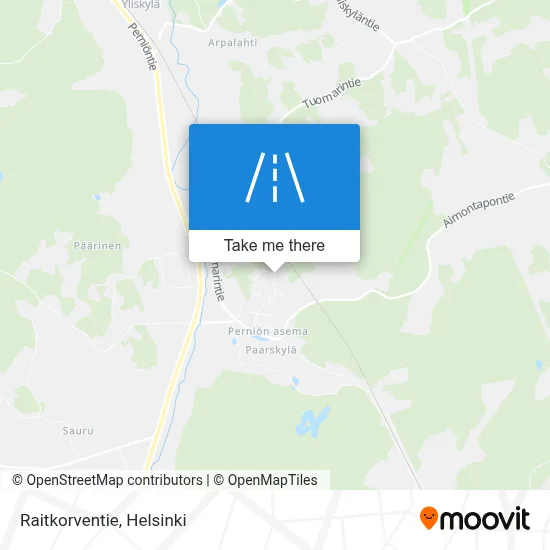 Raitkorventie map