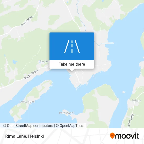 Rima Lane map