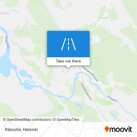 Rälssitie map