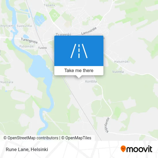 Rune Lane map