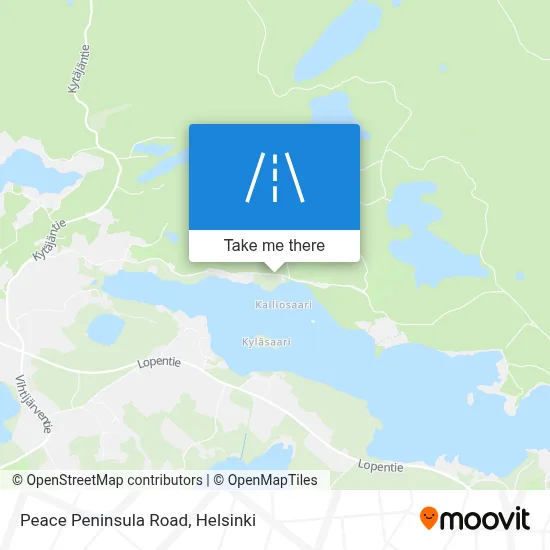 Peace Peninsula Road map