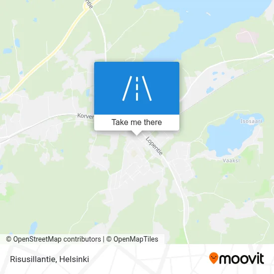 Risusillantie map