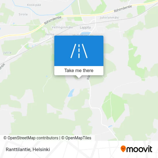 Ranttilantie map