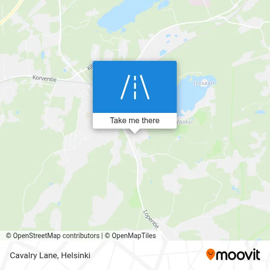 Cavalry Lane map