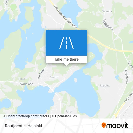 Routjoentie map