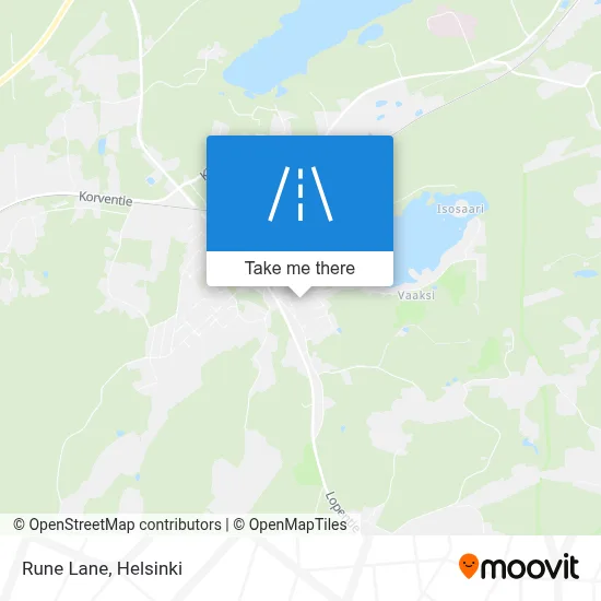Rune Lane map