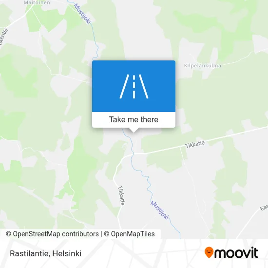 Rastilantie map