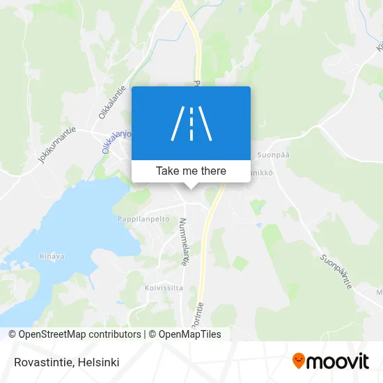 Rovastintie map