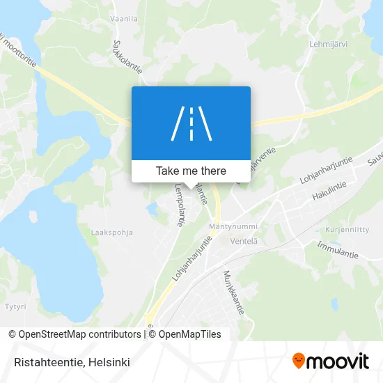 Ristahteentie map