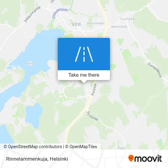 Rinnelammenkuja map