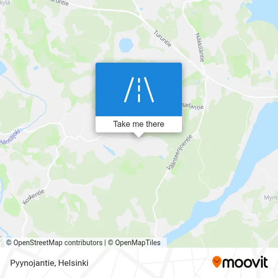 Pyynojantie map