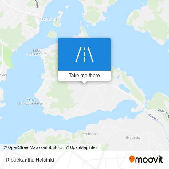 Ribackantie map