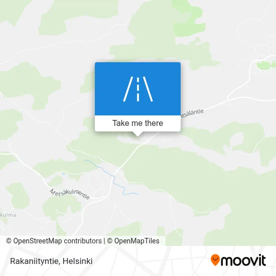 Rakaniityntie map