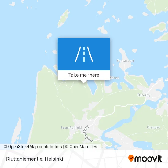 Riuttaniementie map