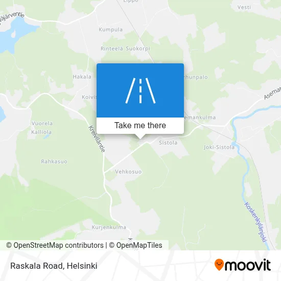 Raskala Road map