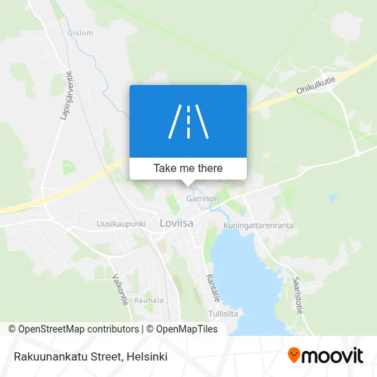 Rakuunankatu Street map