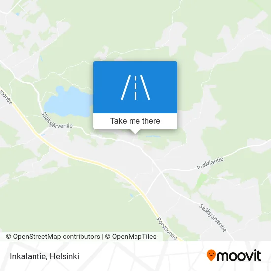 Inkalantie map