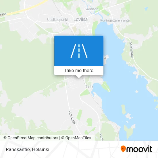 Ranskantie map