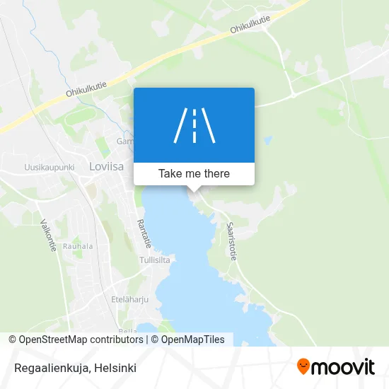 Regaalienkuja map