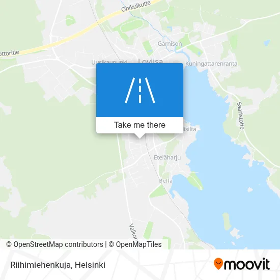 Riihimiehenkuja map