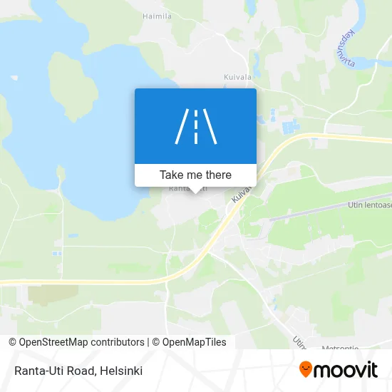 Ranta-Uti Road map