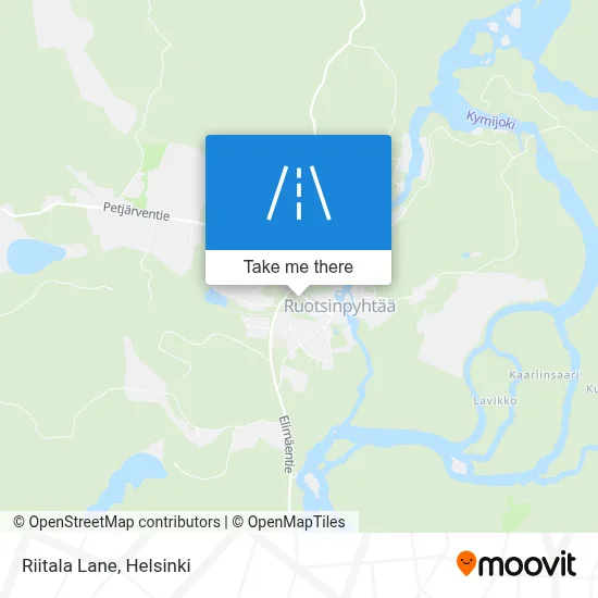 Riitala Lane map
