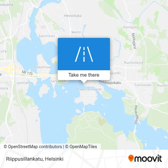Riippusillankatu map