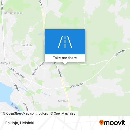 Onkioja map