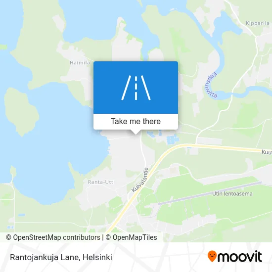 Rantojankuja Lane map