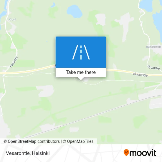 Vesarontie map