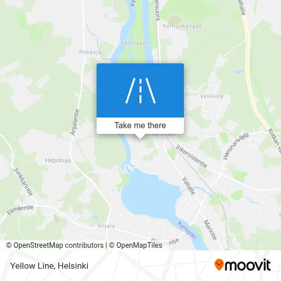 Yellow Line map