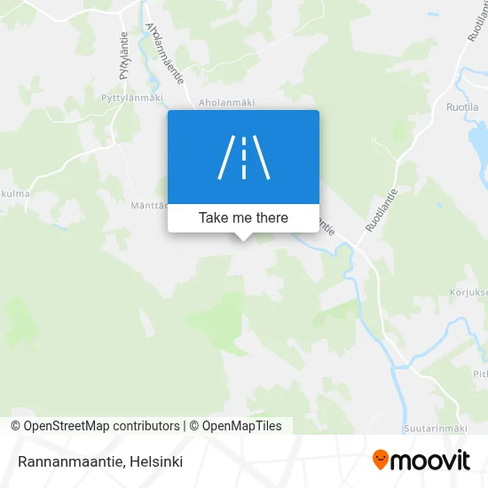 Rannanmaantie map
