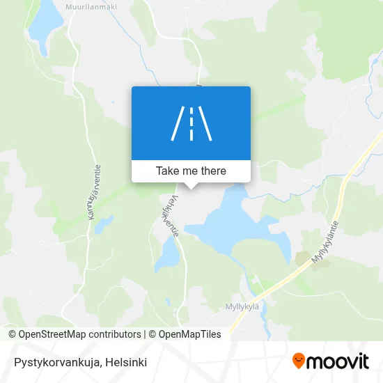 Pystykorvankuja map