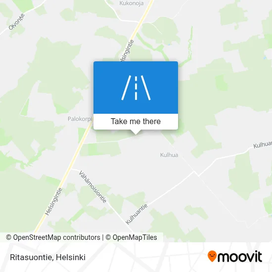 Ritasuontie map