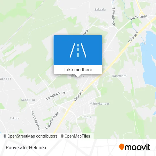 Ruuvikatu map