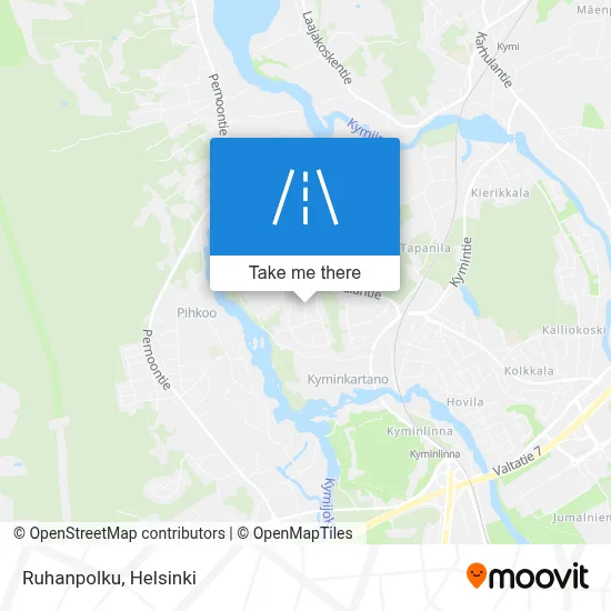 Ruhanpolku map