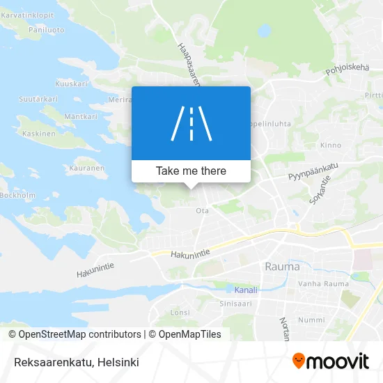 Reksaarenkatu map