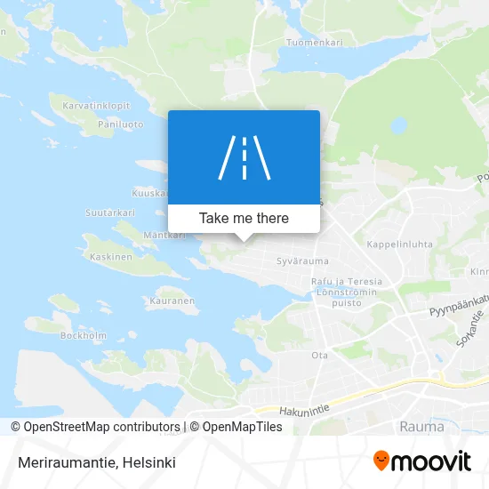 Meriraumantie map
