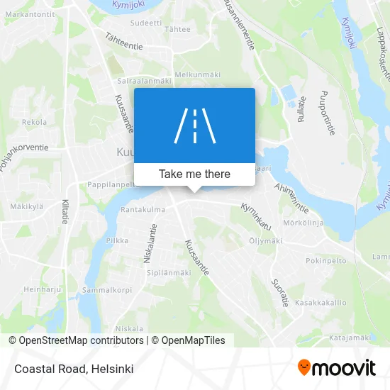 Coastal Road map