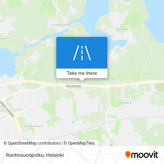 Rantinsuonpolku map