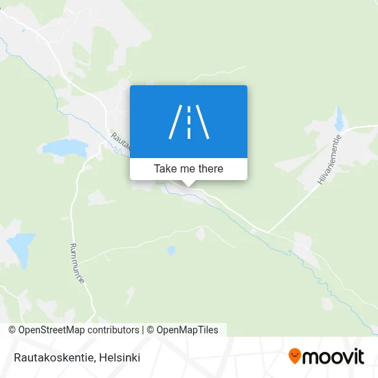Rautakoskentie map