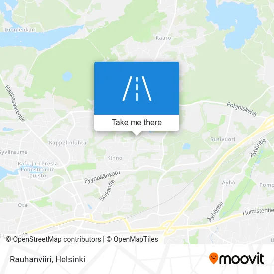 Rauhanviiri map