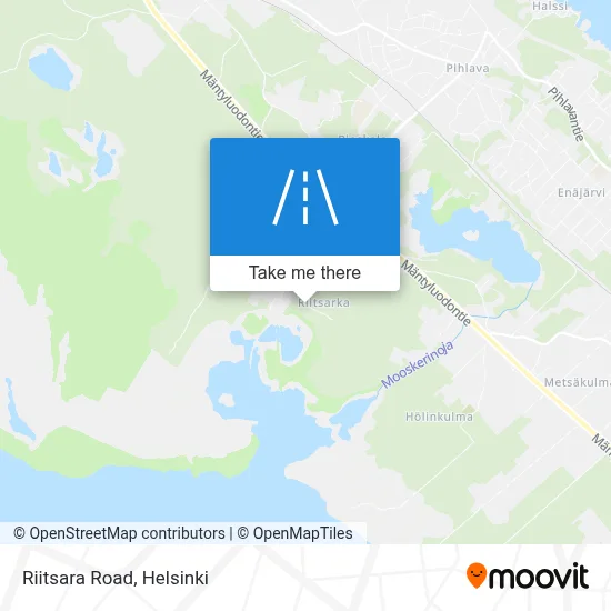 Riitsara Road map
