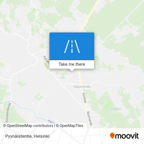 Pyynäistentie map