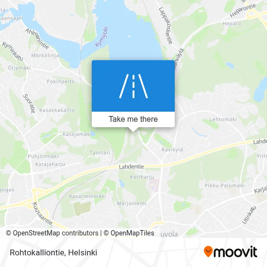Rohtokalliontie map