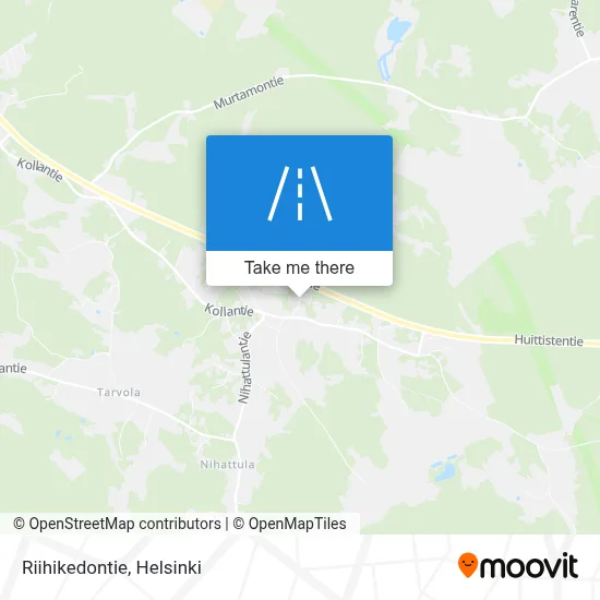 Riihikedontie map