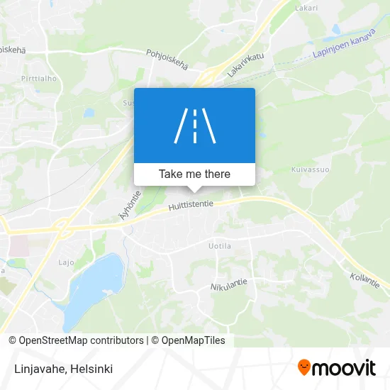 Linjavahe map