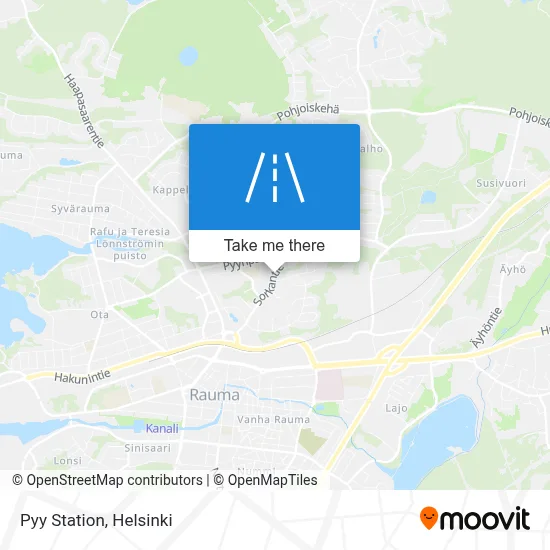 Pyy Station map