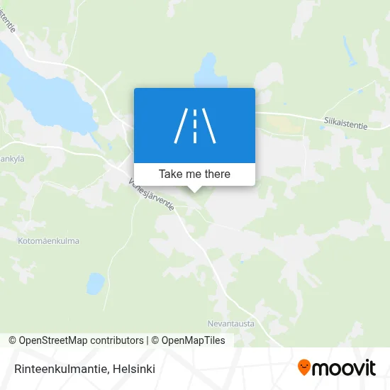 Rinteenkulmantie map